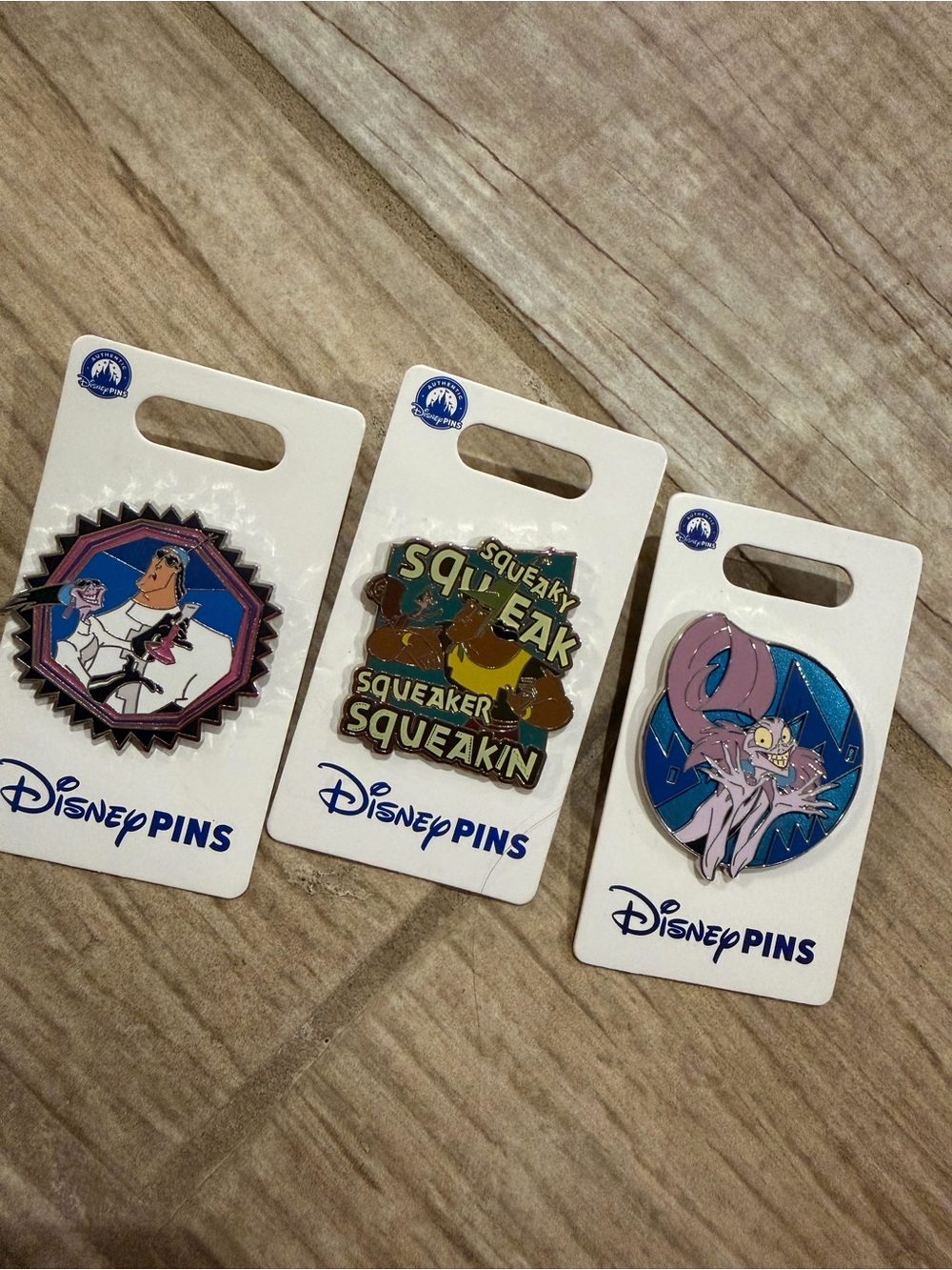 Disney emperors new groove Enamel Pin set
